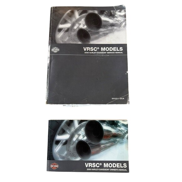2006 Harley Davidson VRSC Model Service Manual 99501-06 & Owners Manual - Picture 2 of 10